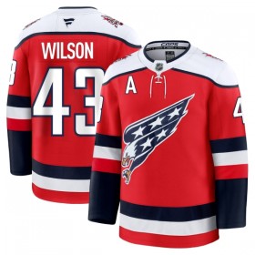 Miesten NHL Washington Capitals Pelipaita 2025-26 Fanatics Premium Tom Wilson Alternate Punainen